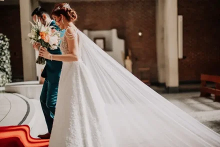 Novia en el altar