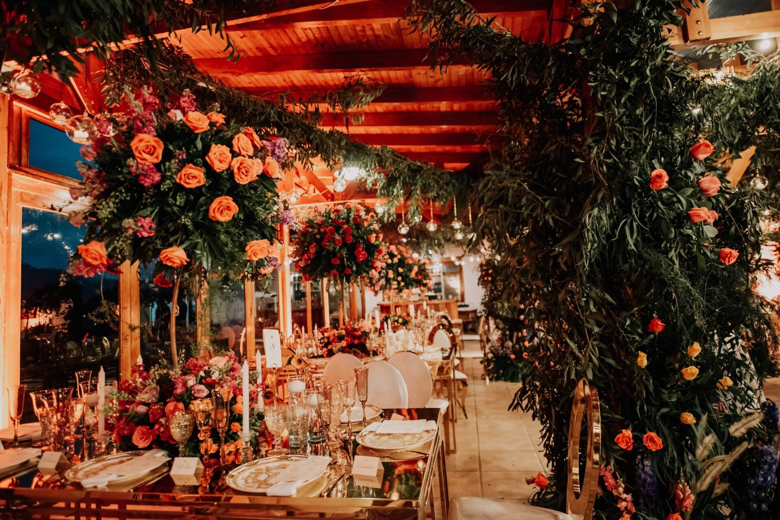 Decoracion de Aniversario de boda de oro en Bogotá