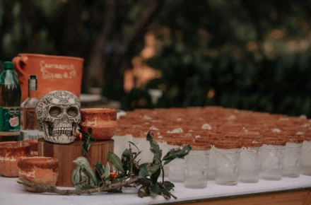 Mesa de bebidas