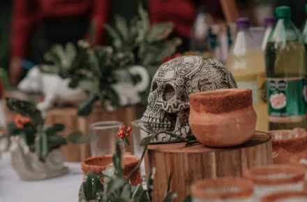 Mesa de bebidas