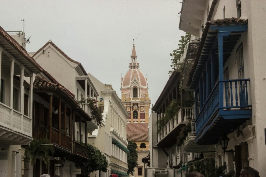 Atardecer en Cartagena, destino ideal para bodas en Colombia. 