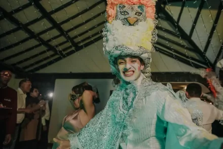 Fiesta de bodas con tematica Carnavala de Barranquilla